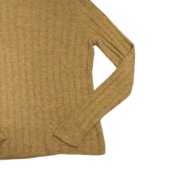 Madewell Dark Yellow Evercrest Turtleneck Lightweight Sweater Womens S - Picture 8 of 9
